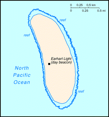 Howland Island Map