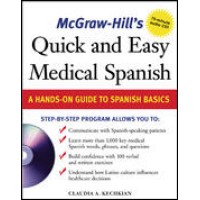 McGrawHill Spanish - Quick and Easy Spanish Medical Dictionary w/Audio CD