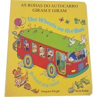 Wheels on the Bus in Portuguese & English (Board Book)