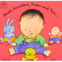 Head, Shoulders, Knees and Toes in Albanian & English (boardbook)