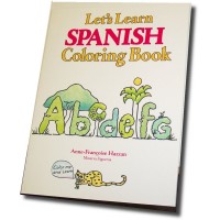 Let's Learn Spanish Coloring Books (Book only)