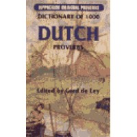 Hippocrene Dutch - Dictionary of 1000 Dutch Proverbs (131 pages)