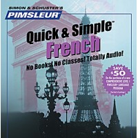 Pimsleur Quick & Simple French 8 lessons (4 Audio CD)