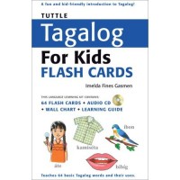 Tagalog for Kids Flash Cards (with Audio CD)