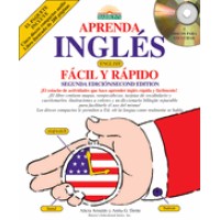 Aprenda Ingles Facil Y Rapido / English for Spanish Speakers the Fast and Fun Way (Book + Audio CDs)
