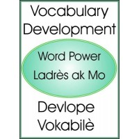 Vocabulary Development/ Devlope Vokabil in English & Haitian-Creole by Maude Heurtelou