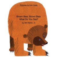 Brown Bear, What Do You See? in Portuguese & English