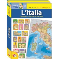 L'Italia Puzzle Game - Italian Puzzle Game for Kids, Classrooms