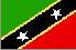 St. Kitts (& Nevis) Independent Flag