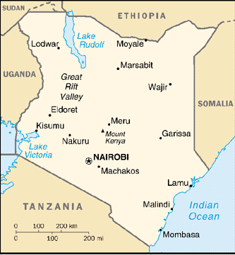 Kenya Map