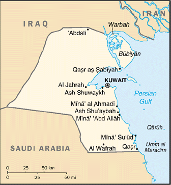 Kuwait Map