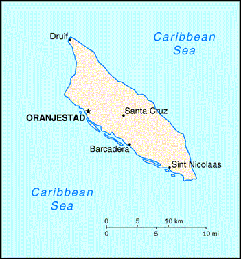 Aruba  (Dutch) Map