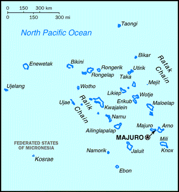 Marshall Islands Map