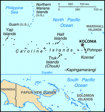 Micronesia Map