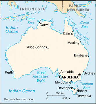 Australia Map