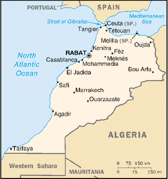 Morocco Map