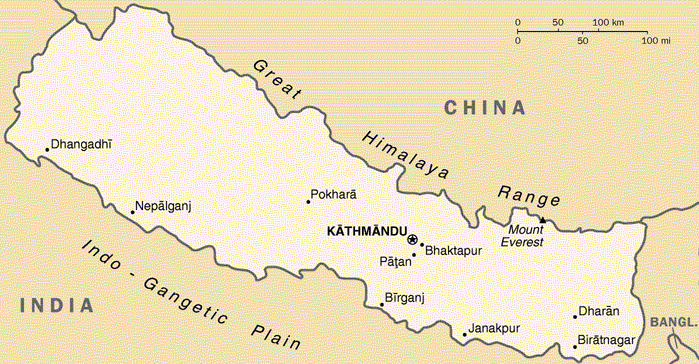 Nepal Map