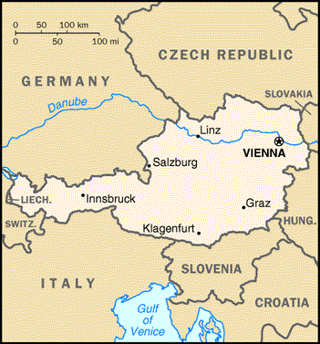 Austria Map