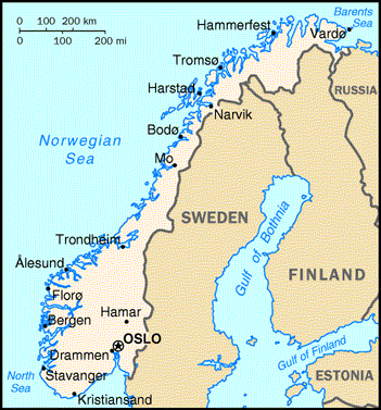 Norway Map