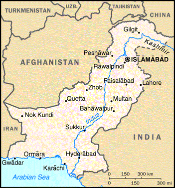 Pakistan Map