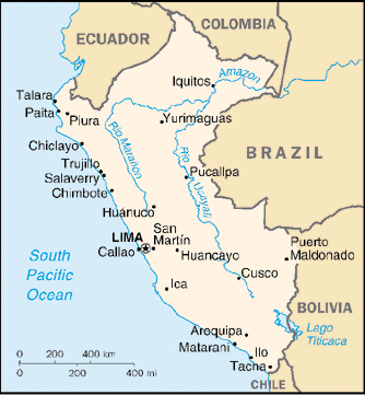 Peru Map