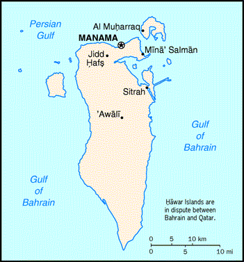 Bahrain Map