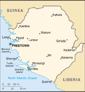 Sierra Leone Map