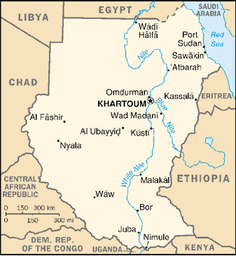 Sudan Map