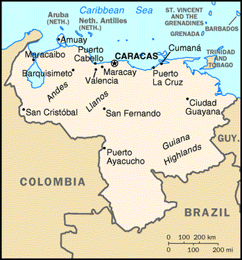 Venezuela Map