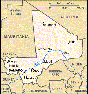 Mali Map