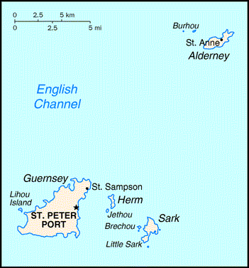 Guernsey Map