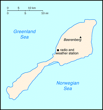 Jan Mayen Map