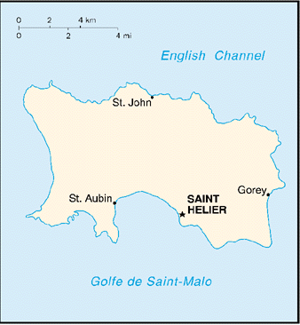 Jersey Map