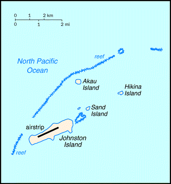 Johnston Atoll Map