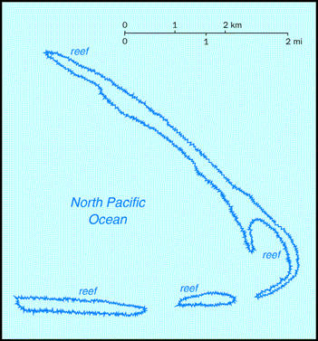 Kingman Reef Map