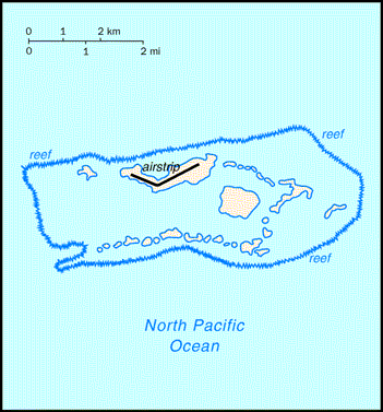 Palmyra Atoll Map