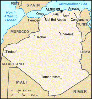 Algeria Map