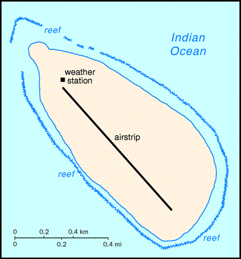 Tromelin Island Map