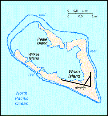 Wake Island Map