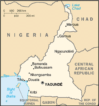 Cameroon Map