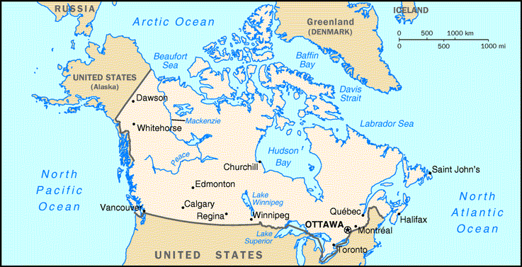 Canada Map