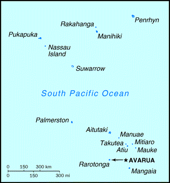 Cook Islands Map