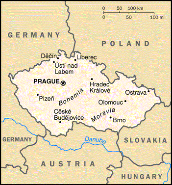 Czech Republic Map