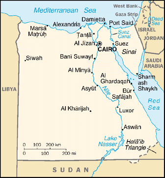 Egypt Map