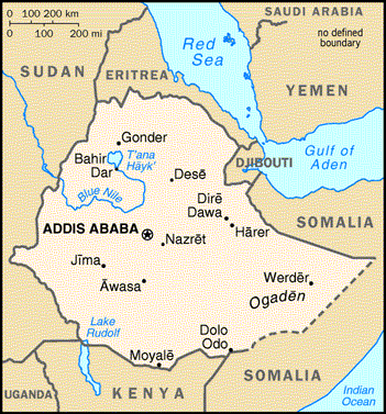 Ethiopia Map