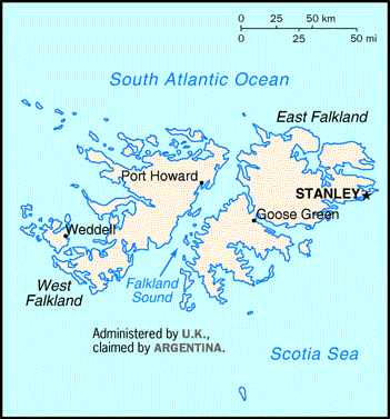 Falkland Islands Map