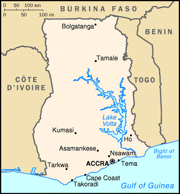 Ghana Map