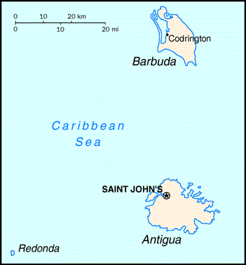 Antigua Map