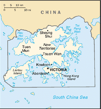 Hong Kong Map