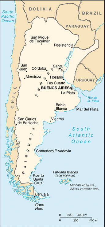 Argentina Map